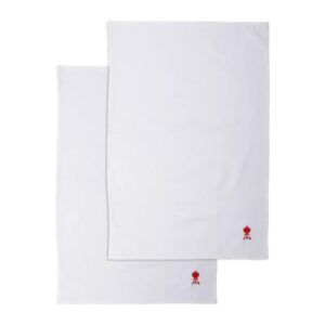 Weber sada 2 utěrek, bílá