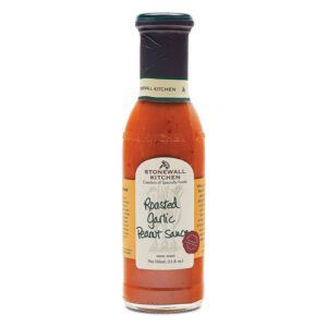 Stonewall Kitchen SAUCE ROASTED GARLIC PEANUT, 330ml