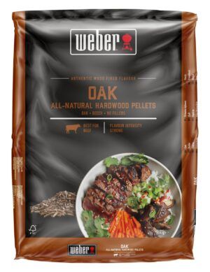 Dřevěné pelety dub, 8 kg (vhodné pro hovězí)