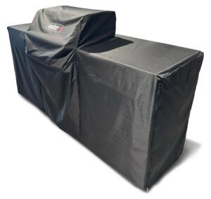 BBQ Kitchen obal pro 210 & 231 - prémiový obal pro dva moduly, gril uprostřed-Genesis 400