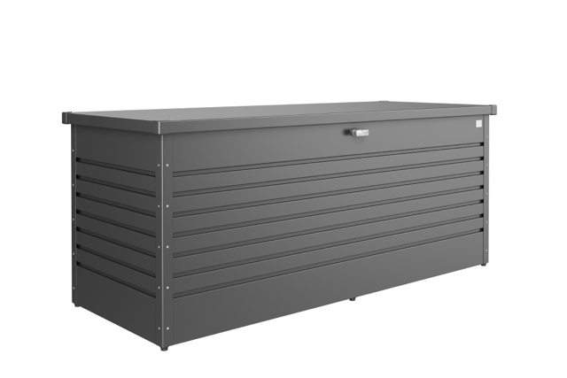 ZAHRADNÍ BOX FREIZEITBOX 200 - TMAVĚ ŠEDÝ