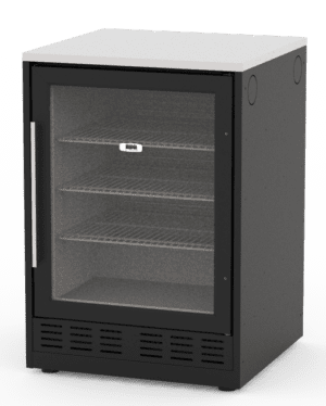 BBQ Kitchen - modul s lednicí (velká)  