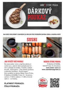 Dárkový poukaz na kurz SUSHI