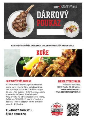 Dárkový pukaz na kurz KUŘE