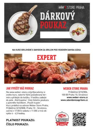 Dárkový poukaz na kurz EXPERT