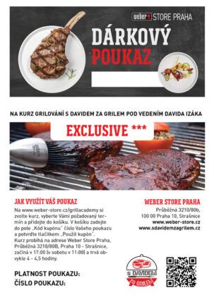 Dárkový poukaz na kurz EXCLUSIVE