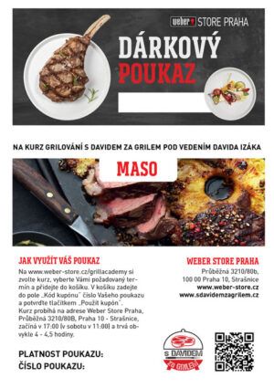 Dárkový poukaz na kurz MASO