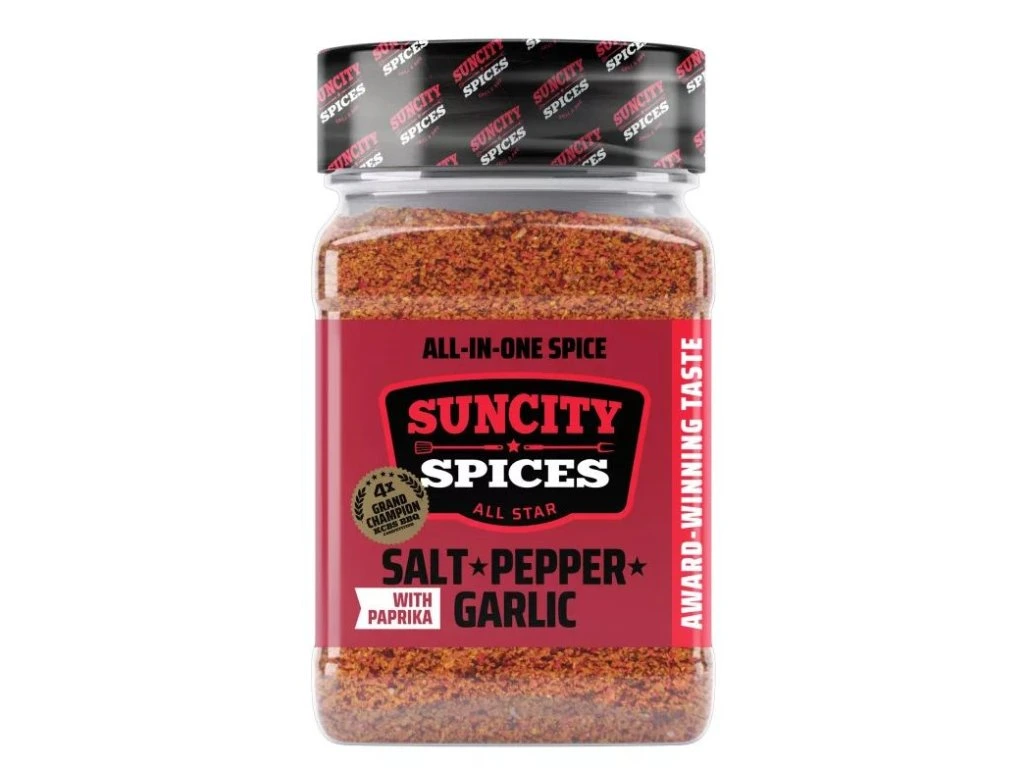 SunCity BBQ SPG Paprika, Grilovací koření, 280 g