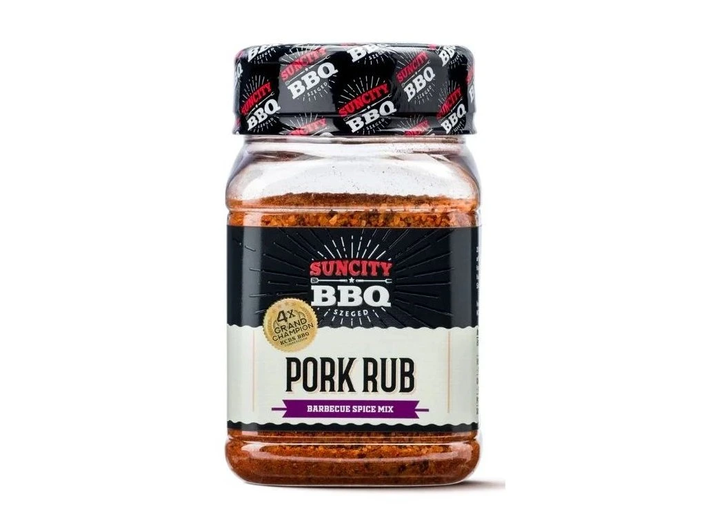 SunCity BBQ Pork Rub, Barbecue koření, 280 g