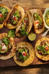 Hovězí smash tacos by Jamie Oliver