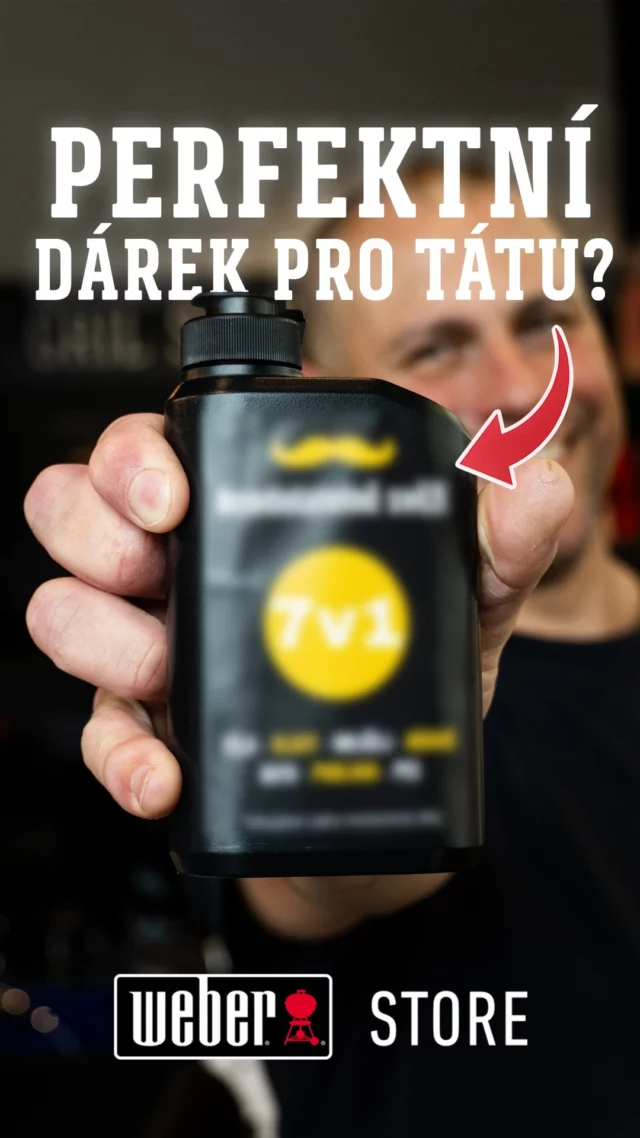 Blíží se den Otců!✨  Vzhledem k tomu, že sprcháčů 7v1, které lze použít i jako motorový olej, už dostali tátové několik, máme pro vás tip na perfektní dárek! 🤩  Letos můžete zazářit s originálním dárkem z našeho sortimentu! Pozvěte tátu na kurz grilování do naší akademii a nebo mu darujte poukaz na zboží právě 
z WeberStore Praha! 🛍️  Poukazy seženete na našem e-shopu nebo v kamenné prodejně ve Strašnicích! 👋  #weberstorepraha #sdavidemzagrilem #denotcu #fathersdaygiftideas #fathersday #grilovani #steak